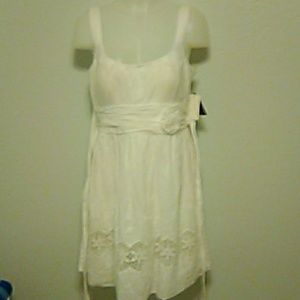 White summer dress
